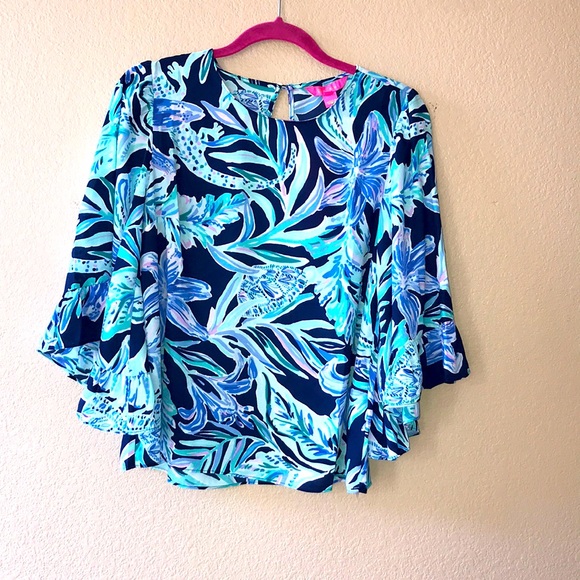 Lilly Pulitzer Francis top size S - Picture 3 of 8
